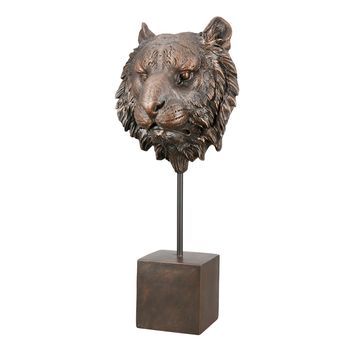 Casablanca By Gilde Figurita Decorativa Tigre Antiguo H. 47,5 Cm