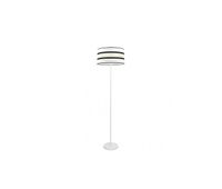 lampara de pie metal color blanco serie karla 40cm