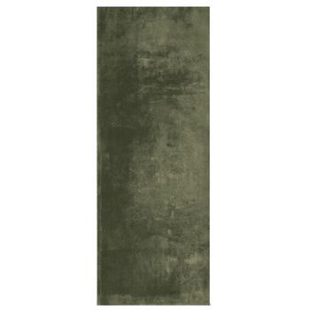 Alfombra Pelo Corto Suave Lavable Huarte Verde Bosque 80x200 Cm Vidaxl