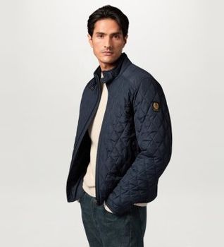 Belstaff para hombre. 106442 Chaqueta Pembroke amarino (XL), Casual, Nylon reciclado