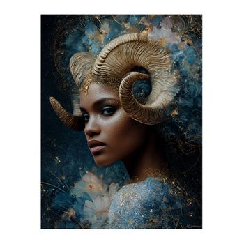 Cuadro mujer aries alu-dibond 60x80