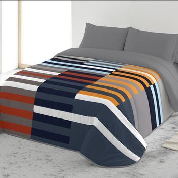 Edredón Estampado Cama 180 Microfibra Relleno Fibra Hueca 300 Gr/m² Inca 270x260