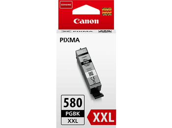Cartucho de tinta - Canon PGI-580PGBK XXL, 25.7ml, Negro