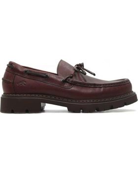 de FLUCHOS ZAPATOS NAUTICOS EN PIEL MARRON YANKEE BRANDYCOM 1