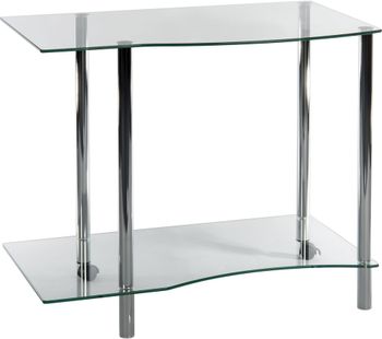 TEKNIK Ice Light Workstation 83428 Work Centre - Clear Glass