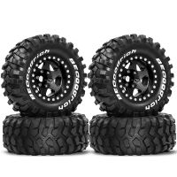 4 piezas de redspider 19 bujes de ruedas 95mm llantas para modelos de vehiculos rc de escalar 110 112 lc80 mjx h12y
