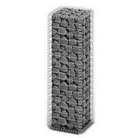 cesta para muro de gaviones  gavion para piedras  gavion decorativo de alambre galvanizado 100x30x30 cm cfw363272