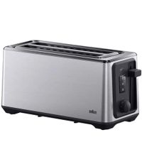 braun tostadora de 2 ranuras largas identity ht5220 negra ht502ai-ht5220bk