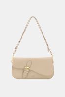 bolso de hombro de cuero genuino charlotte