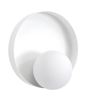 Aplique de pared halvia blanco