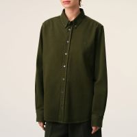ami classic adc cotton-twill shirt - xl
