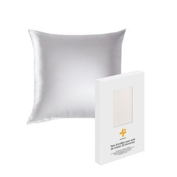 Funda De Almohada En Seda De Morera 65x65 Cm Inphysio