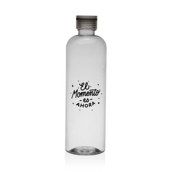 Botella en silicona negro 1 l