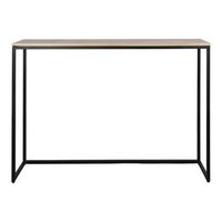 consola de madera y metal constantin 120x87x30