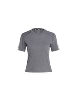 camiseta de traning adidas 3-stripes essentials gris mujer