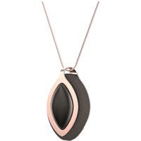 bellabeat leaf power chakra fitness tracker - black  gold black