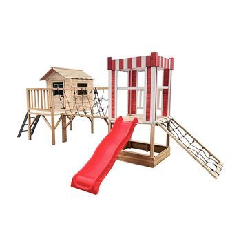 Parque Infantil Incl. Tobogán Wunderland Nature- 555 X 340 Cm