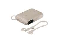 powerbank - belkin boostcharge bateria externa 10k con pantalla 10000 mah 2x usb-c 20 w cable usb-c extraible arena