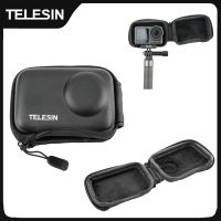 telesin mini bolsa protectora para dji osmo action 5pro 4 3 bolsa de transporte caja de almacenamiento impermeable para dji action 3 4 5pro bolsa de mano