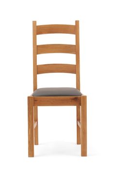 Vermont Solid Oak and Grey Dining Chairs - Grey