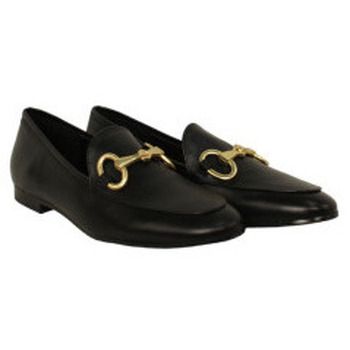 Lolas Deportivas Moda mocasin aplique en piel con punta redonda fabricado en españa para mujer
