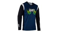 maillot de manga larga leatt mtb gravity 3 0 azul zombie