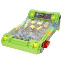 juego pinball arcade-overworld minecraft 43x95x34 cm
