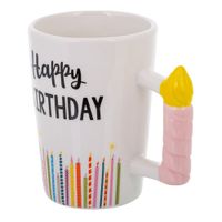 taza de desayuno multicolor 15x9x115h cm