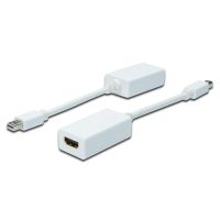 digitus cable adaptador mini displayport a hdmi 15cm blanco