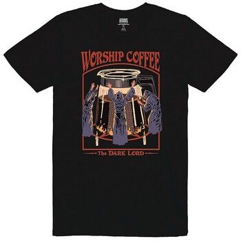 Steven Rhodes Camiseta Worship Coffee para mujer