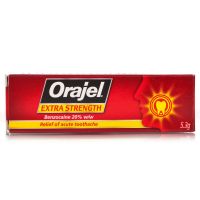 orajel maximum strength toothache gel