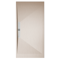 plato de ducha pizarra edis crema  90x140 cm rejilla inox