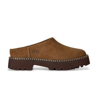 UGG para mujer. 1180413 Zapatillas de piel Uptowner marrón (38), 1 a 3cm, Ante, Ninguno, Casual
