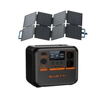 kit estacion de energia bluetti ac70p  panel solar 60 w 864 wh