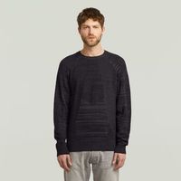 g-star raw jersey d26777-c259-7242 dkblackasfalt para hombre