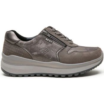G Comfort Zapatos Mujer BLUCHER IMPERMEABLE 9881-0 PIEL LICRA GRIS para mujer