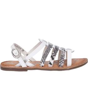 de KICKERS 695575-30 DIXON 33 BLANC NOIR REPTILE