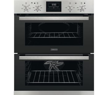 ZANUSSI ZOF35661XK Electric Double Oven - Stainless Steel, Stainless Steel