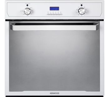 KENWOOD KS101WH-1 Electric Oven - White & Stainless Steel, Stainless Steel