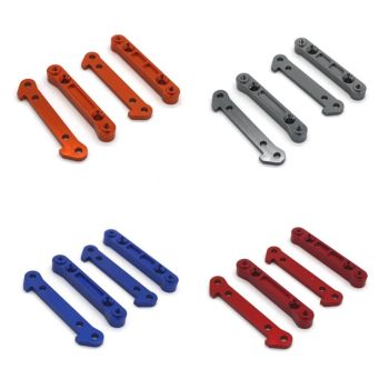 4PCS brazo metálico delantero y trasero mejorado código para ZD Racing DBX-10 10427S 9106S 1/10 coches de control remoto