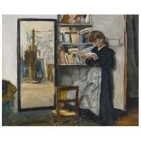legendarte - cuadro lienzo impresion digital - la lecture - pierre bonnard - decoracion pared cm 50x60