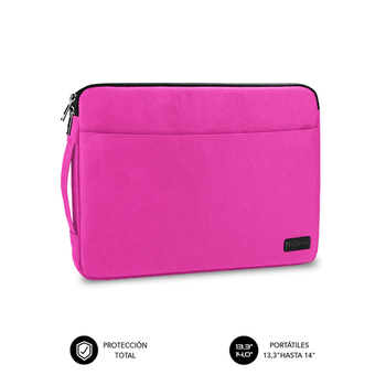 MALETIN PORTATIL SUBBLIM 13,3´´ - 14´´ ROSA