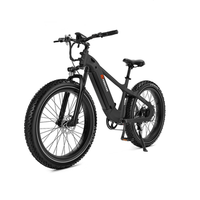 bicicleta electrica freedare jb1010 fatbike de 26 gps antirrobo sensor de par negro