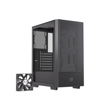 Caja Einarex Pulse P100 Core ATX Vidrio Templado Soporte 6 Ventiladores Negra
