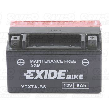 ETX7A-BS Motorcycle Battery