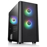 thermaltake v150 tg argb breeze cristal templado usb 30 negra