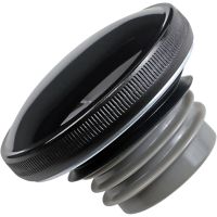 tapon de combustible harley-davidson 96- oe-replica vented negro derecho