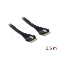 cable sas delock 82303 05 m slim sas sff-8654 8i a slim sas sff-8654 8i
