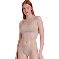 admas triangulosin aros conjunto de sujetador y tanga studio para mujer