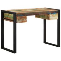 escritorio de madera maciza reciclada vidaxl